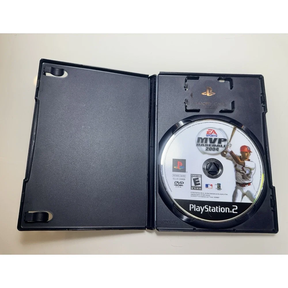 Lot 4 DVD PlayStation 2 Megaman, MVP Baseball 2004, SpongeBob, Grand Theft Auto